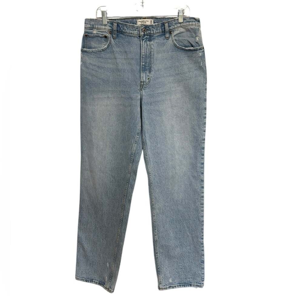 Abercrombie The 90s Straight Ultra High Rise Jean - Size 32/14 Long